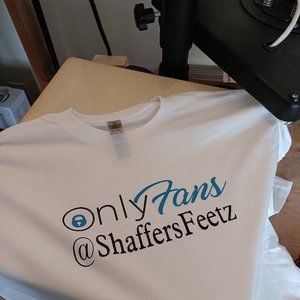 Get your only fans T-shirt with your name on it